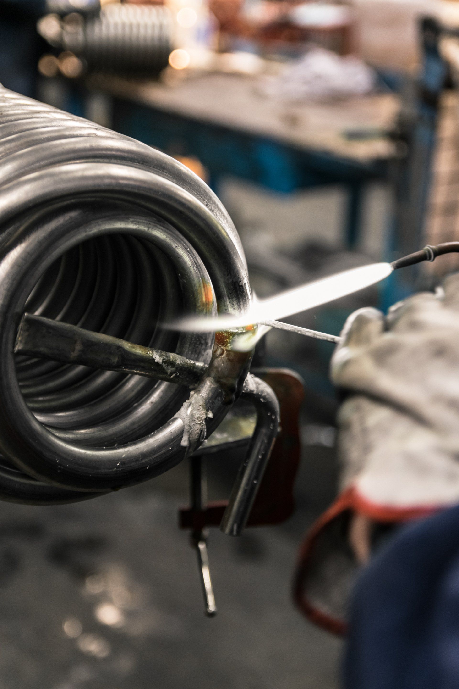 Braze welding