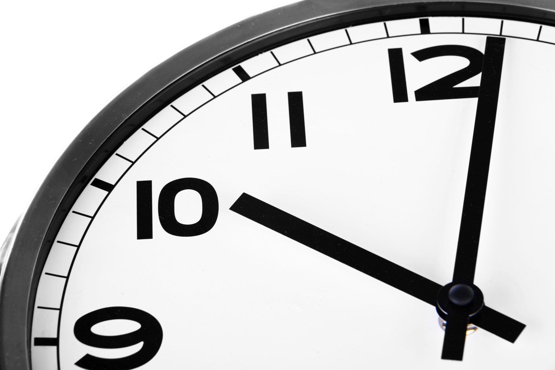 Close-up of a clock face